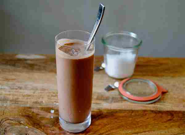 5. Batido de chocolate tahini