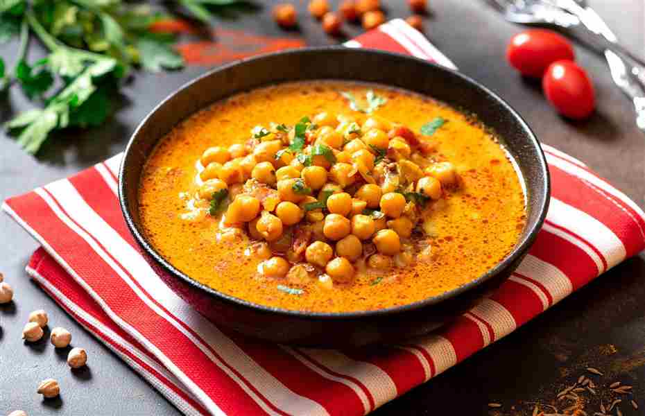 Agrega garbanzos a cualquier curry