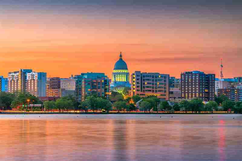 #6. Madison (Wisconsin)