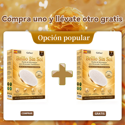 🌞🍑Gaface®| Consigue un bronceado natural y radiante sin sol con nuestra tecnología transdérmica.