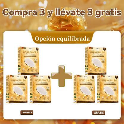 🌞🍑Gaface®| Consigue un bronceado natural y radiante sin sol con nuestra tecnología transdérmica.