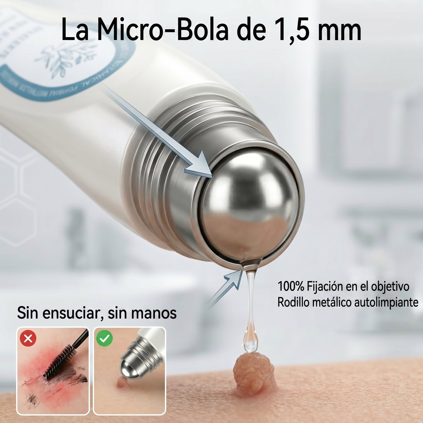 𝐏𝐢𝐜𝐝𝐨® 🚢Borrador de Verrugas y Manchas en 7 Días (𝐀𝐩𝐥𝐢𝐜𝐚𝐝𝐨𝐫 𝐫𝐨𝐥𝐥-𝐨𝐧: 𝐬𝐢𝐧 𝐝𝐨𝐥𝐨𝐫 𝐧𝐢 𝐜𝐢𝐜𝐚𝐭𝐫𝐢𝐜𝐞𝐬)✨