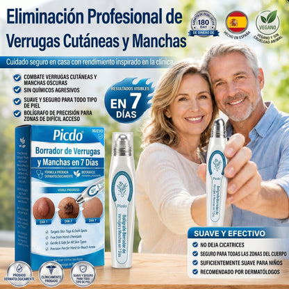 𝐏𝐢𝐜𝐝𝐨® 🚢Borrador de Verrugas y Manchas en 7 Días (𝐀𝐩𝐥𝐢𝐜𝐚𝐝𝐨𝐫 𝐫𝐨𝐥𝐥-𝐨𝐧: 𝐬𝐢𝐧 𝐝𝐨𝐥𝐨𝐫 𝐧𝐢 𝐜𝐢𝐜𝐚𝐭𝐫𝐢𝐜𝐞𝐬)✨